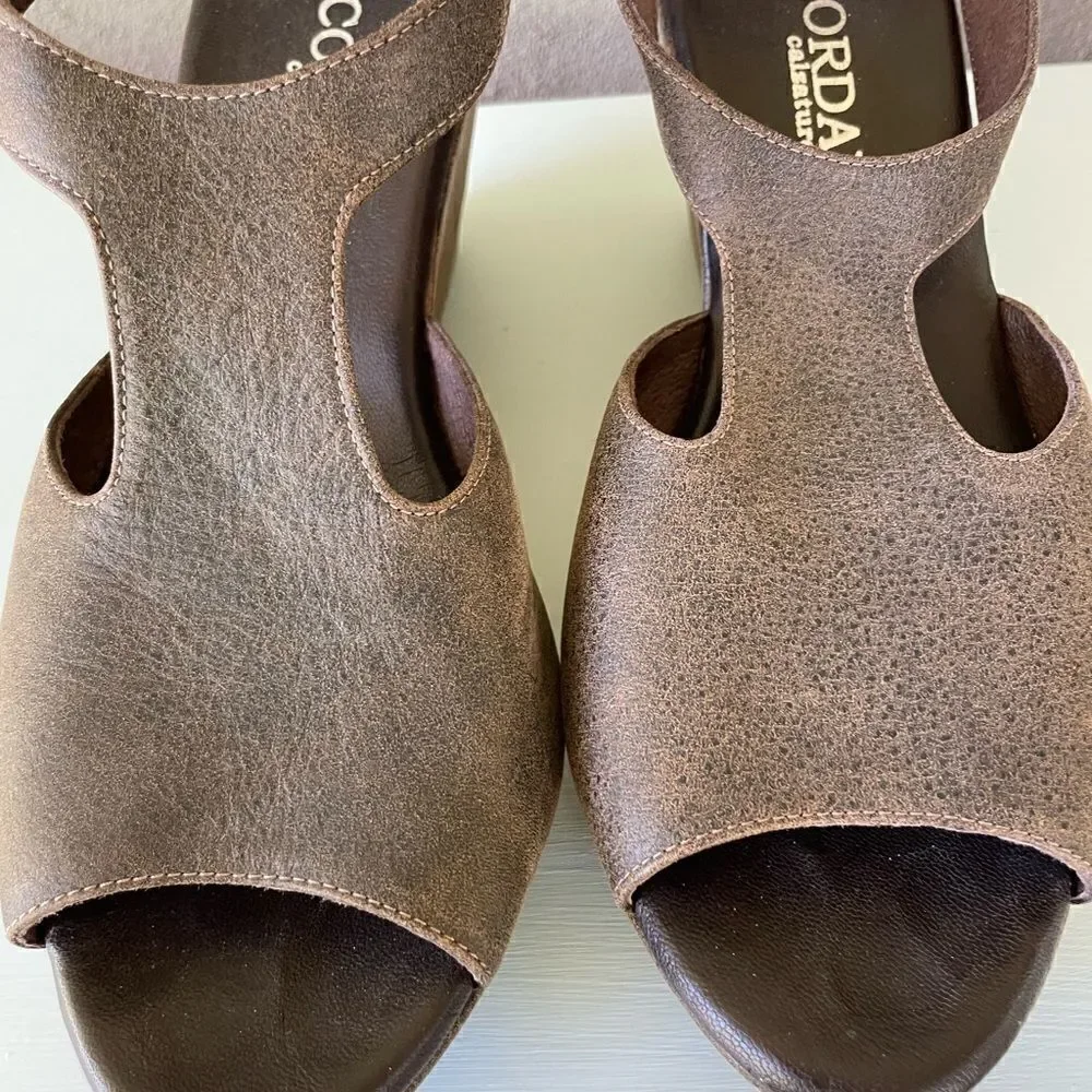 Cordani platform sandals size 38